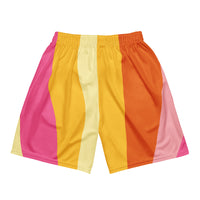 NJ state bird mesh shorts