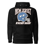 New Jersey Giants Black Unisex Hoodie